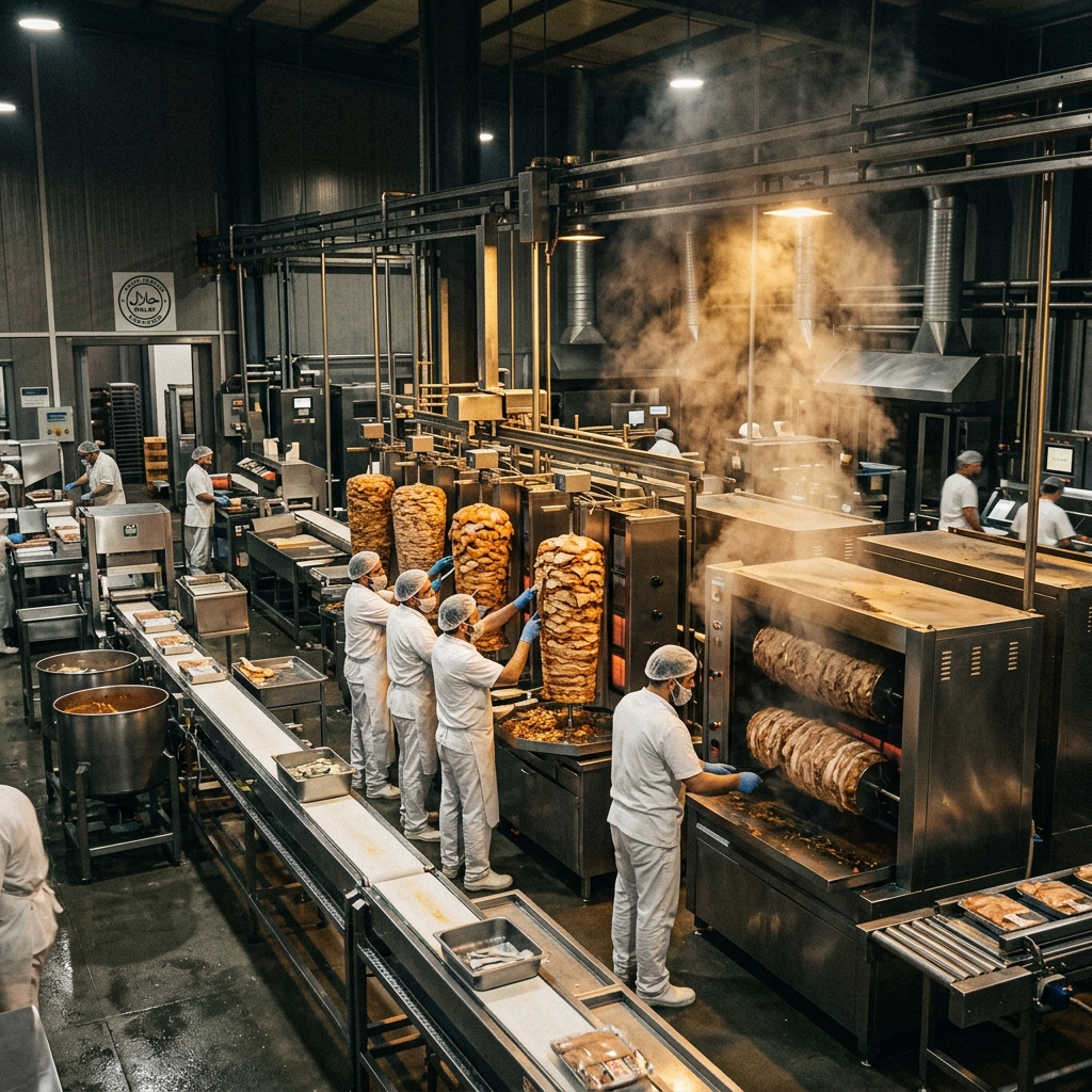 Cuisine professionnelle Bôdélice — ambiance sombre
