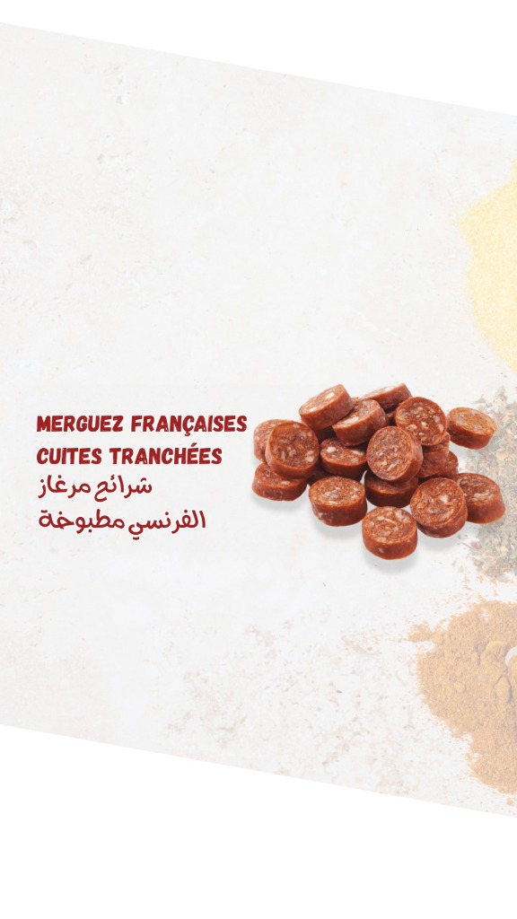 Merguez Cuites Tranchées Bôdélice