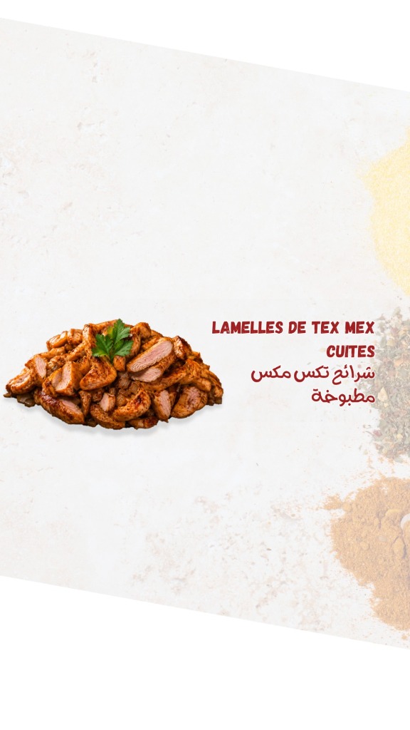 Lamelles Tex Mex Bôdélice