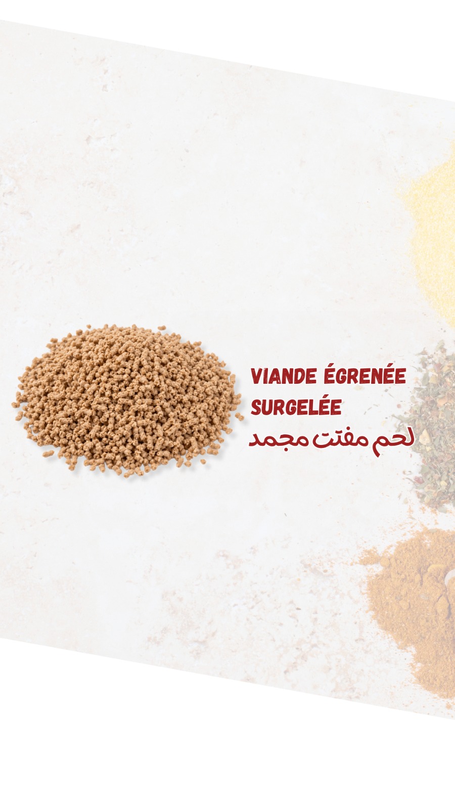 Viande Égrenée Surgelée Bôdélice